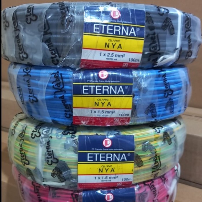 Kabel Nya Eterna 1 X 1.5Mm & 1 X 2.5Mm 100 Meter