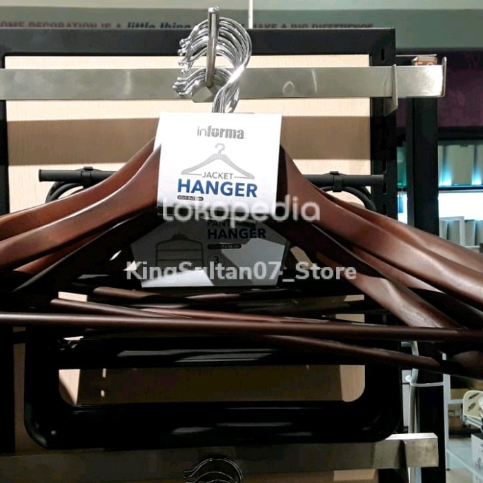 Ready Gas Hanger Jas/Jaket Kayu In