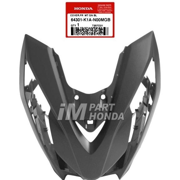 Spesial 64301-K1A-N00Mgb Cover Front Tameng Lampu Depan Beat Led K1A Hitam Dof