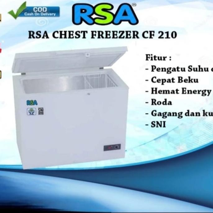 %%%%] Freezer Box RSA CF 210 Chest Freezer 199 Liter