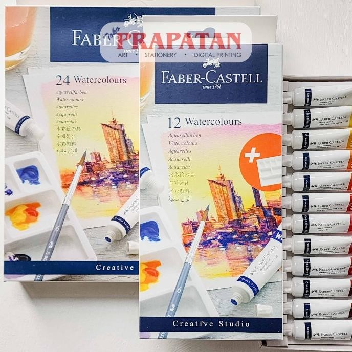 

] Faber Castell Watercolor Set 9ml | Cat Air Set | Creative Studio