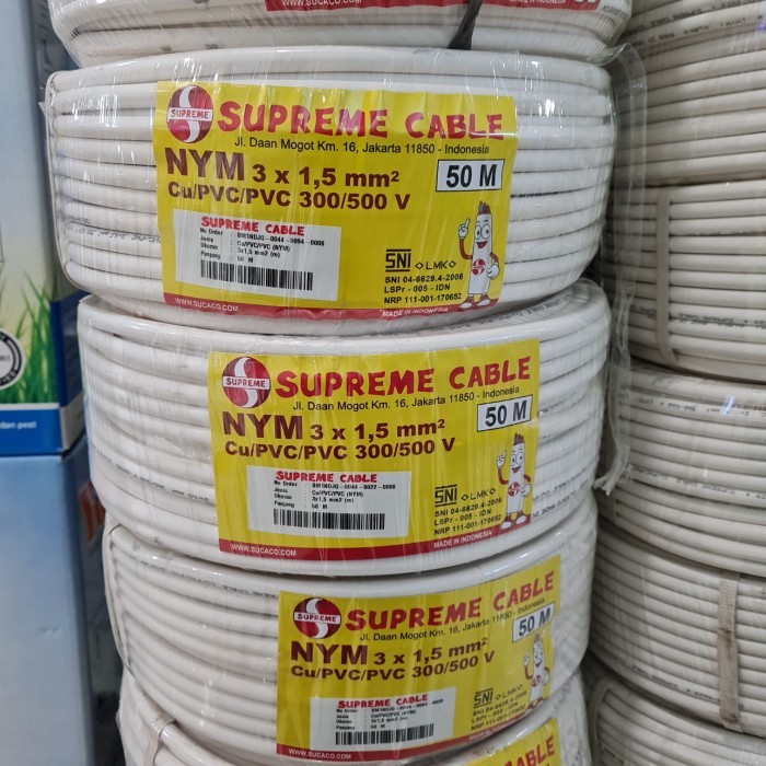Kabel Nym 3 X 1,5 Mm Supreme @50M