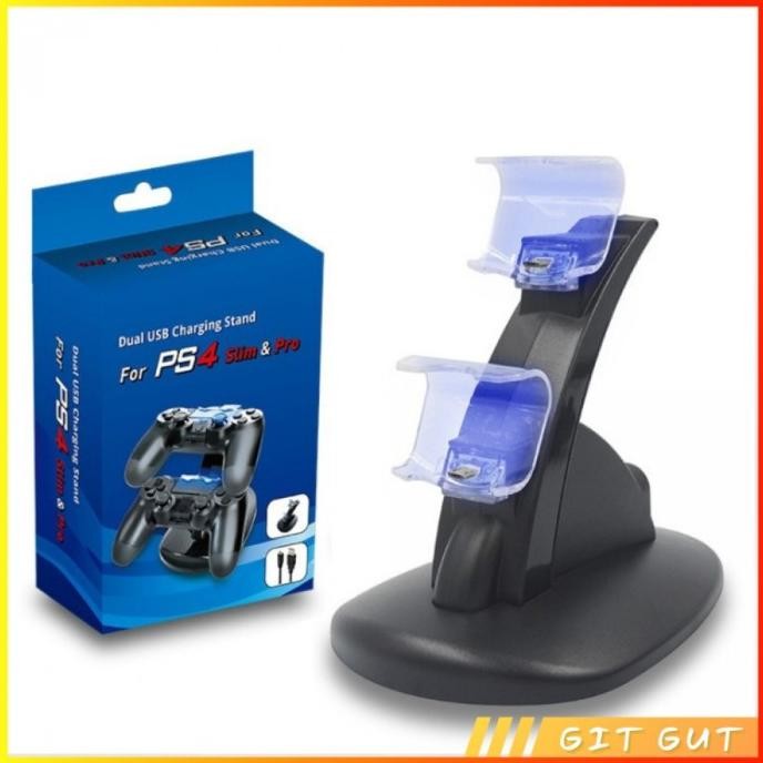 DUAL CHARGING DOCK STATION DUALSHOCK PS4 VERTICAL STAND CONTROLLER