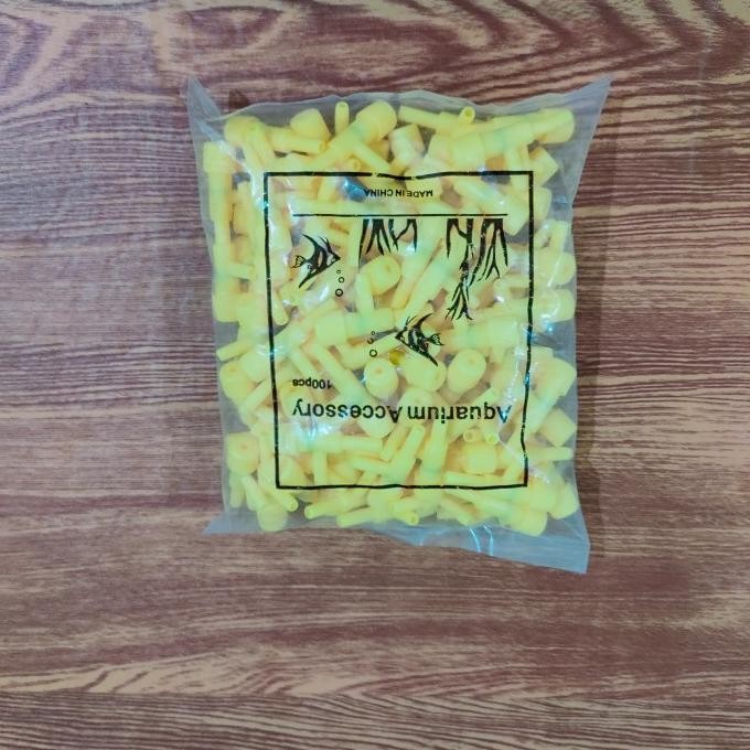 KRAN AERATOR 1 LUBANG AQUARIUM KUALITAS BAGUS ISI 100 PCS 1 PACK