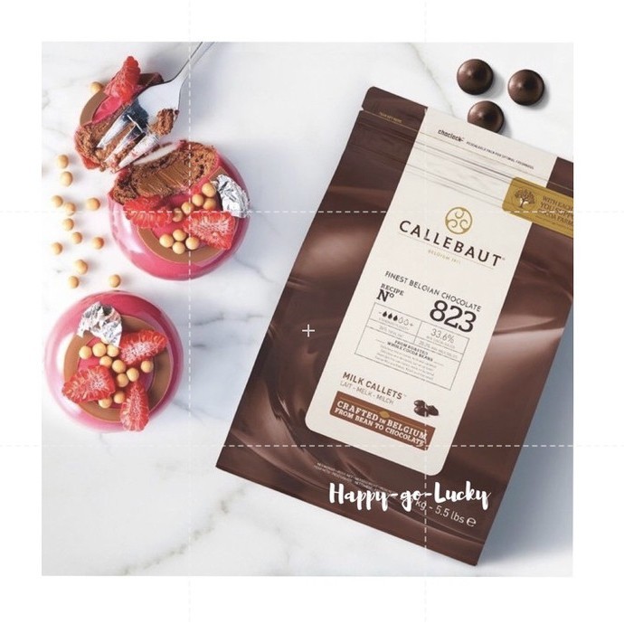 

Callebaut 823 33.8% Milk Chocolate original pack 1 kg