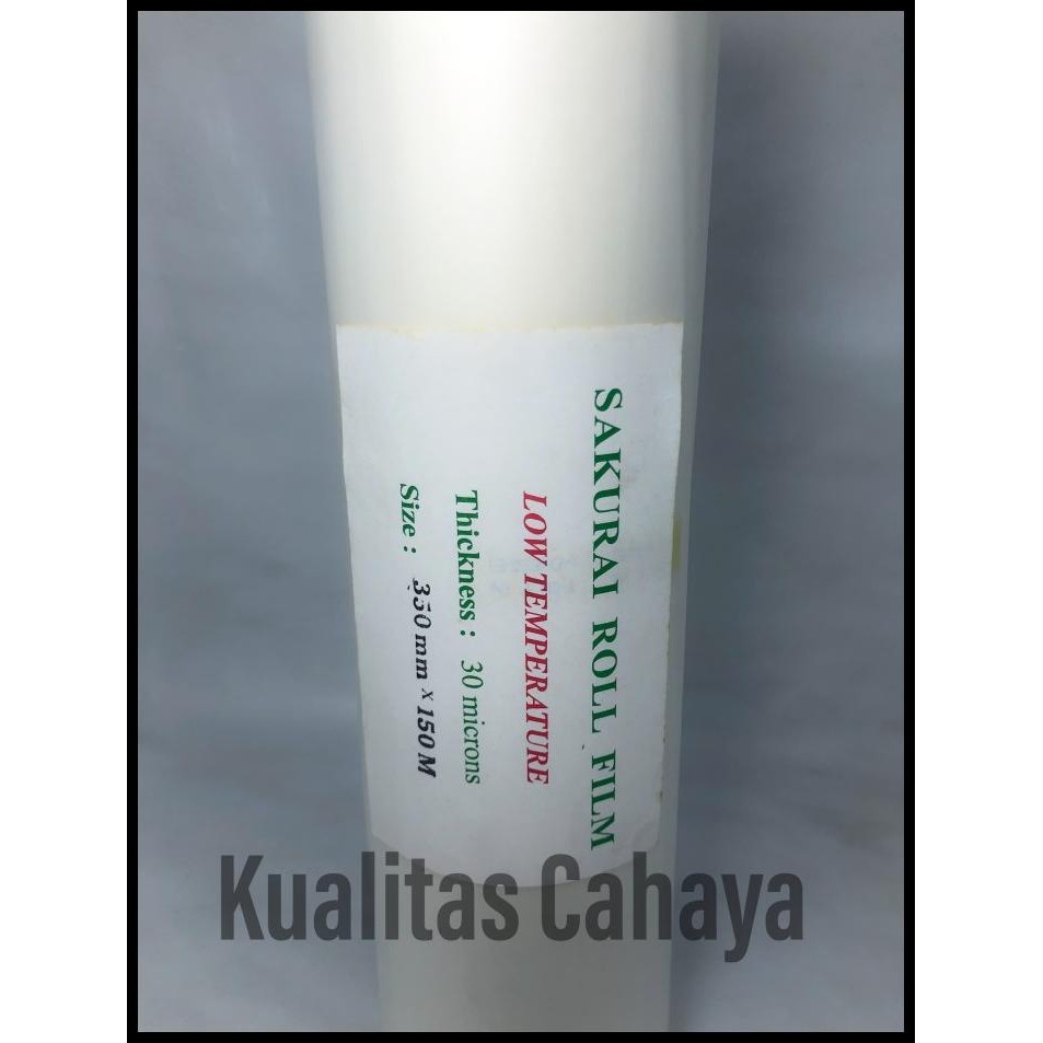 

Plastik Laminating Roll Sakurai Doff 30Micx350Mmx150M