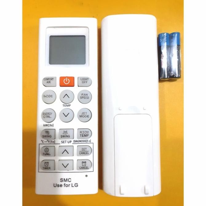 REMOTE AC LG INVERTER DUAL COOL 1/2PK - 2PK
