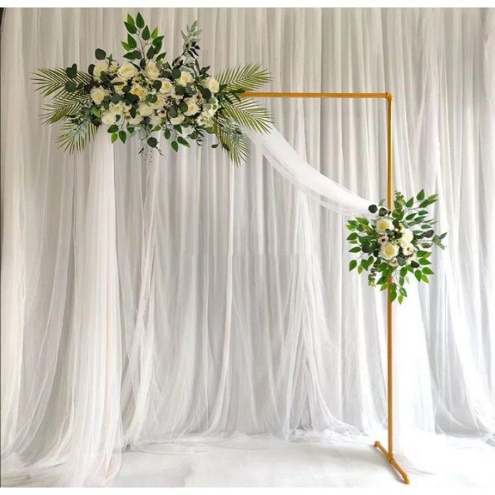 TIANG STAND BACKDROP BACKGROUND PIPA BULAT UNTUK PESTA ULANG TAHUN