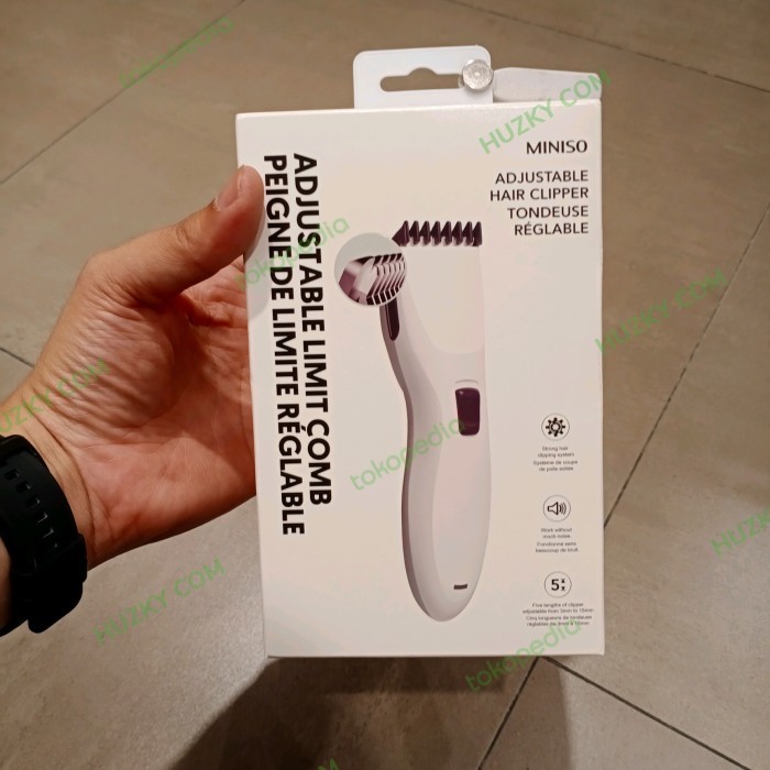 TERLARIS MINISO Adjustable Hair Clipper / Pencukur Rambut (sz.17x4.8x4cm)