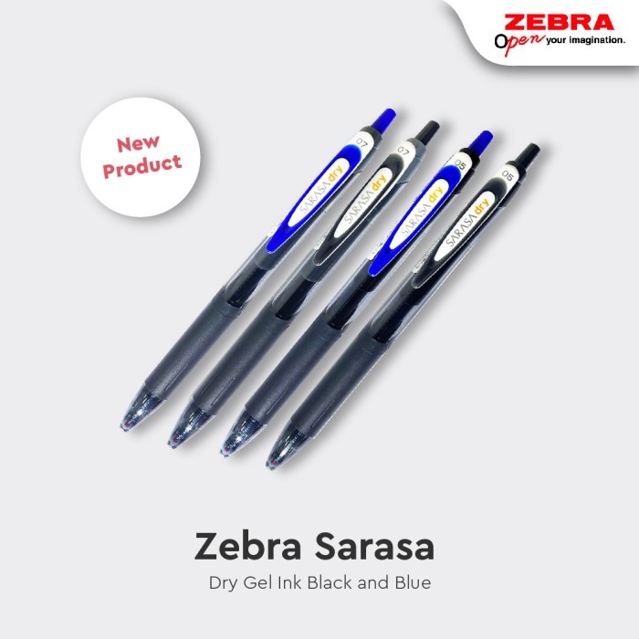 

BERGARANSI ZEBRA SARASA DRYJELL PEN - PULPEN GEL 07MM & 05MM PULPEN GEL CEPAT KERING ALAT TULIS KODE
