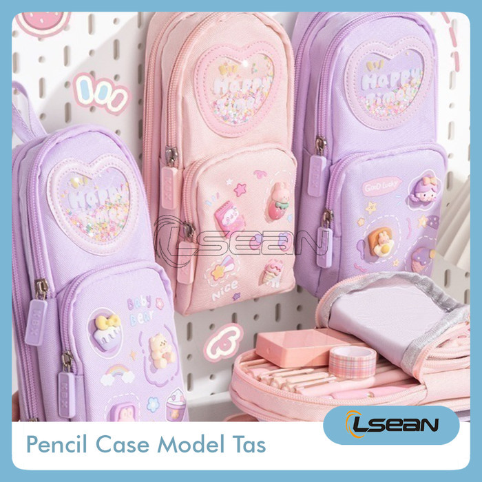 

DISKON PENCIL CASE HIASAN GLITTER KARAKTER LUCU 3D MODEL TAS LUCU KOREA KODE 394