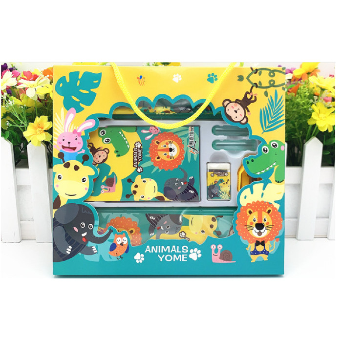 

Set Paket Alat Tulis Pensil- Animal