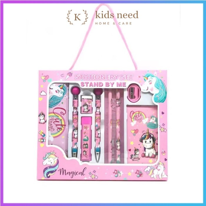 

Paket alat tulis 10 in1 / Stationery set karakter Lucu Hadiah