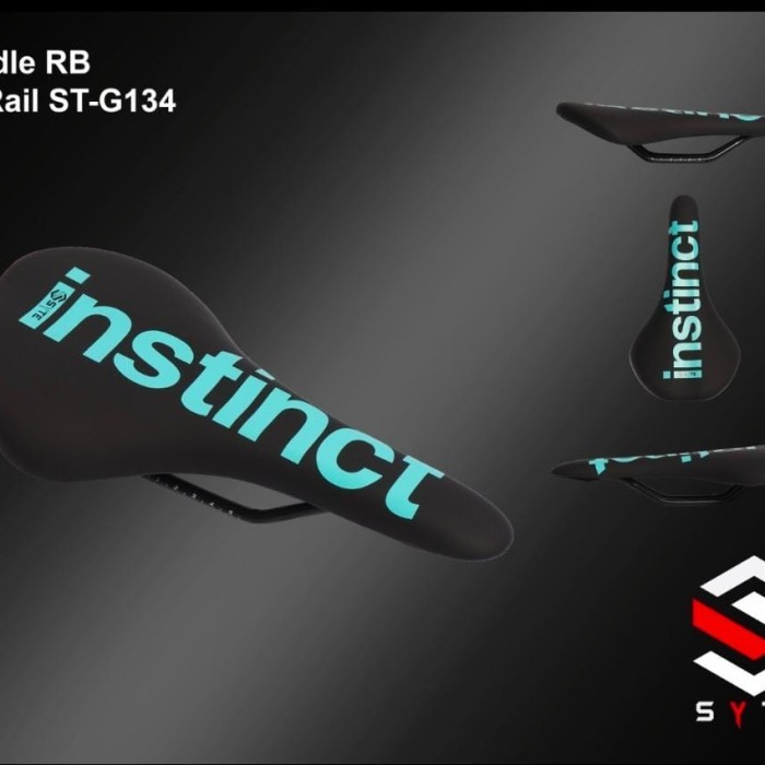 Terlaris Saddle Sadel Syte G134 Instinct Tulisan Biru Folding I Sadel Syte SALE