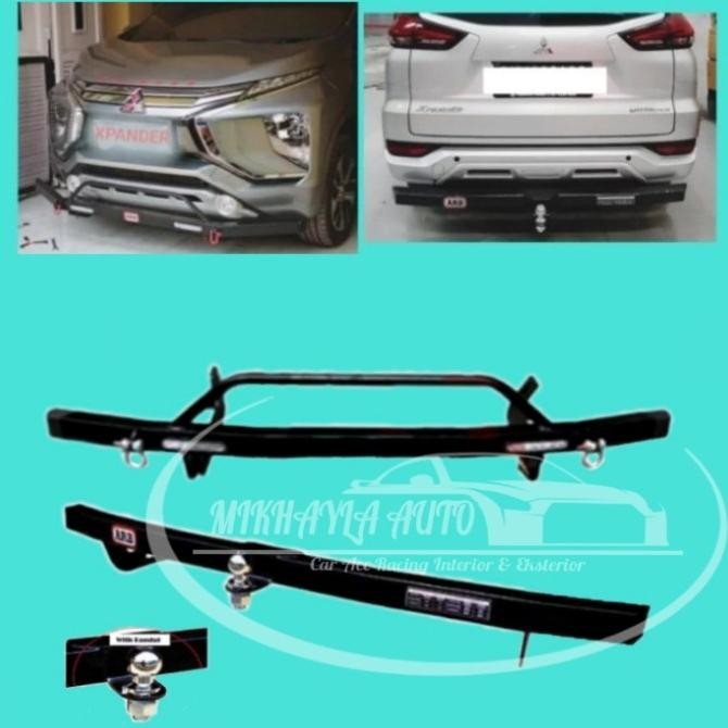 Paket Towing Bar Pelindung Bemper Depan Belakang Xpander