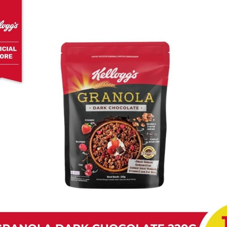 

Ellogg Granola Dar Chocolate Pouch 220G