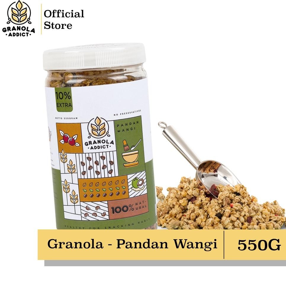 

Granola Addict Pandan Wangi G Bonu 50G