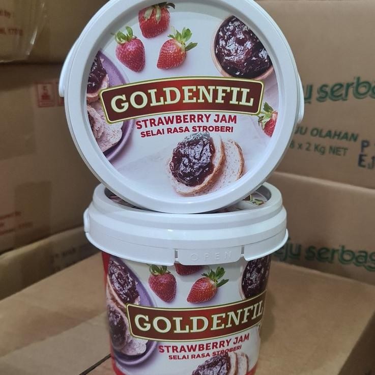 

Goldenfil Trawberry Jam 1G Elai Buah Troberi 1 G