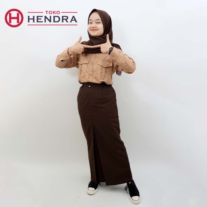Baju Pramuka Penggalang Tangan Panjang Polos Tanpa Logo