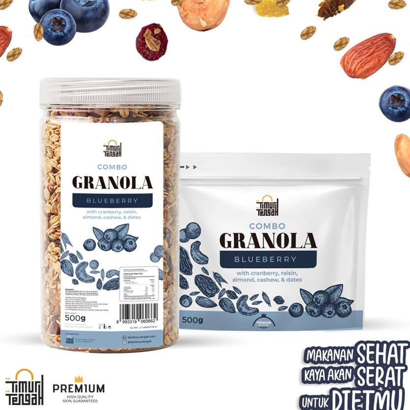 

Granola Blueberry Gr Timur Tengah Ereal Maanan Ehat Hh Quality Toplejar
