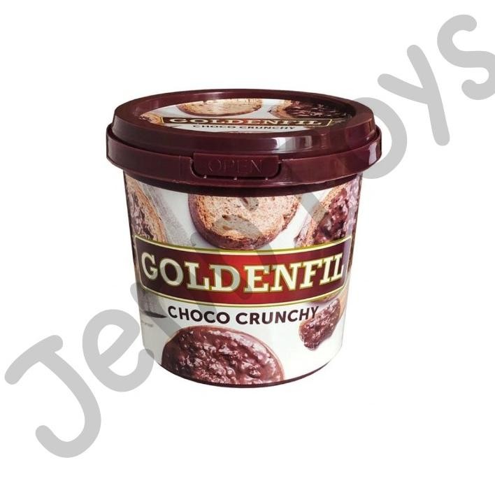 

Jenntoy Groir Goldenfil Elai Colat Choco Crunchy 1 G Chocolate Cripy Pread Filling