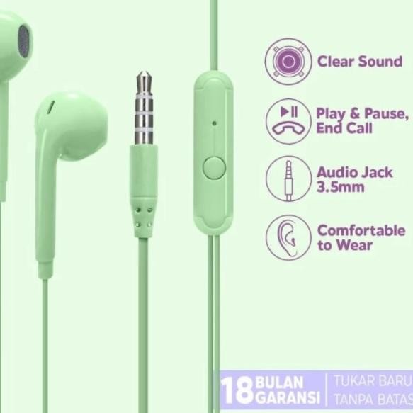 Heandshet Earphone UNEED Microfon Verse