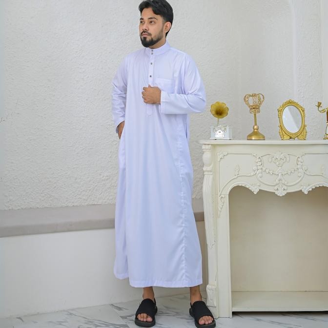 gamis jubah pria premium bahan import gamis exlusive pria Terbaru