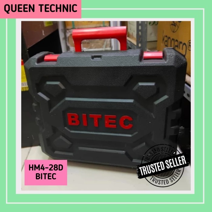Mesin bor beton rotary hammer HM4-28D BITEC HM 4-28 D