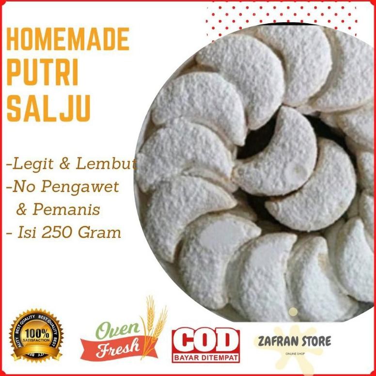 

d-54 Kue Putri Salju Isi 500 gram (1/2 kg per toples) Kue Kering Kue Lebaran Original