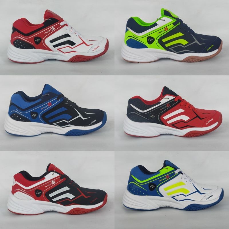 Rekomendasi Terbaik  Sepatu Badminton Pria Putih / Sepatu Bulutangkis Cowok Terlaris