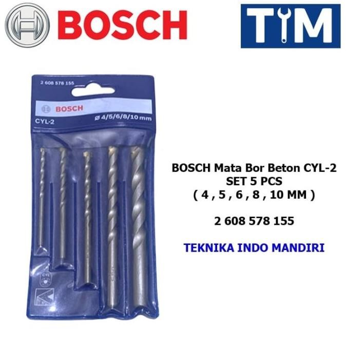 BOSCH Mata Bor Beton Set / Mata Bor Massonry 5 pcs