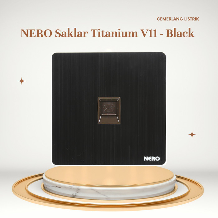 BEST SELLER NERO SAKLAR TELPON TITANIUM BLACK V11PH-B