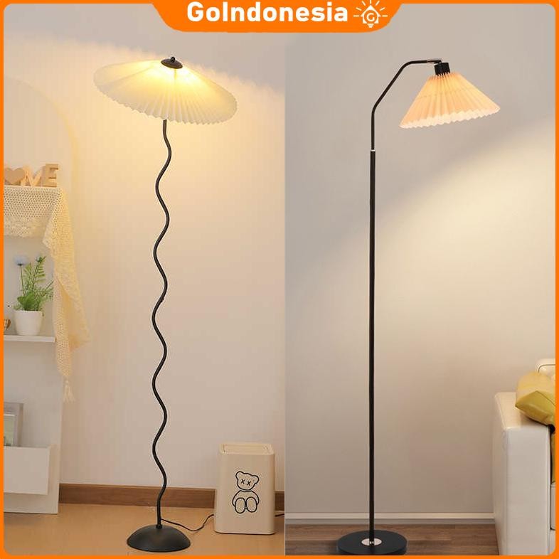 Bola lampu gratisStanding Lampu Lampu Lantai Berdiri Hias Kamar Tidur Ruang Tamu nimalis lampu kamar