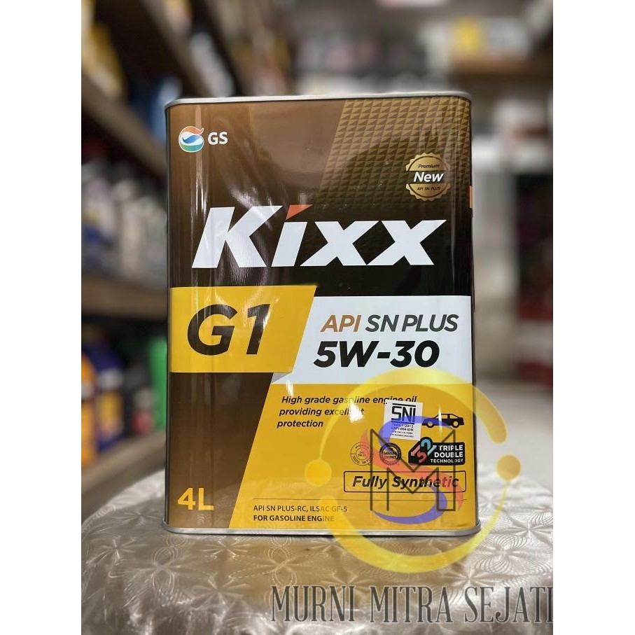 Kixx G1 Oil SAE 5W-30 G 1 Oli 5 W 5W30 Galon 4 L