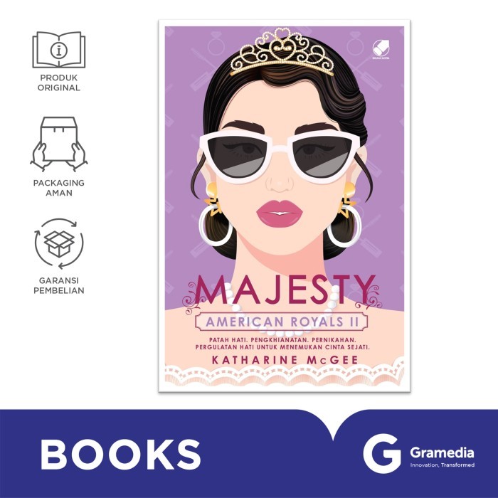 

PROMO! Novel American Royals 2 Majesty (Katharine Mcgee)
