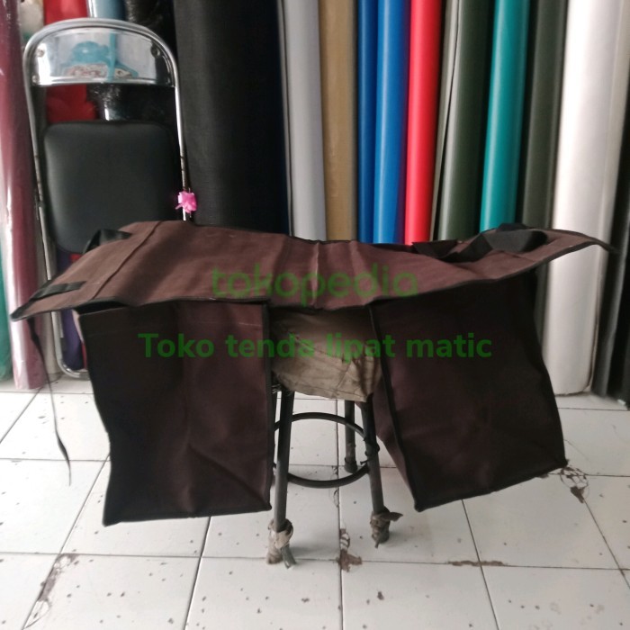 tas motor bahan kanvas bima / tas pos