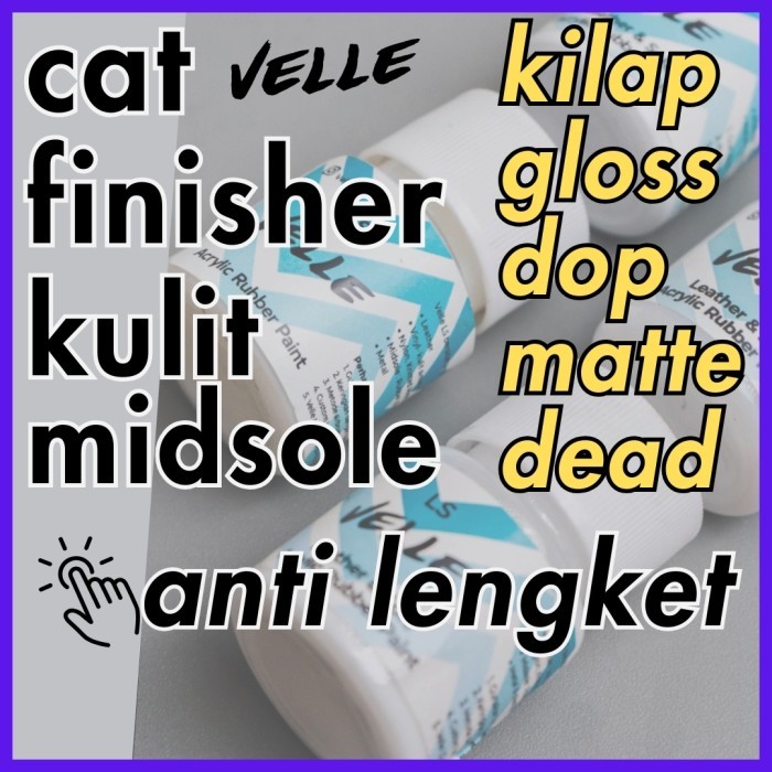 

TERBARU Velle LS Finisher Matte - Satin - Gloss PROMO!