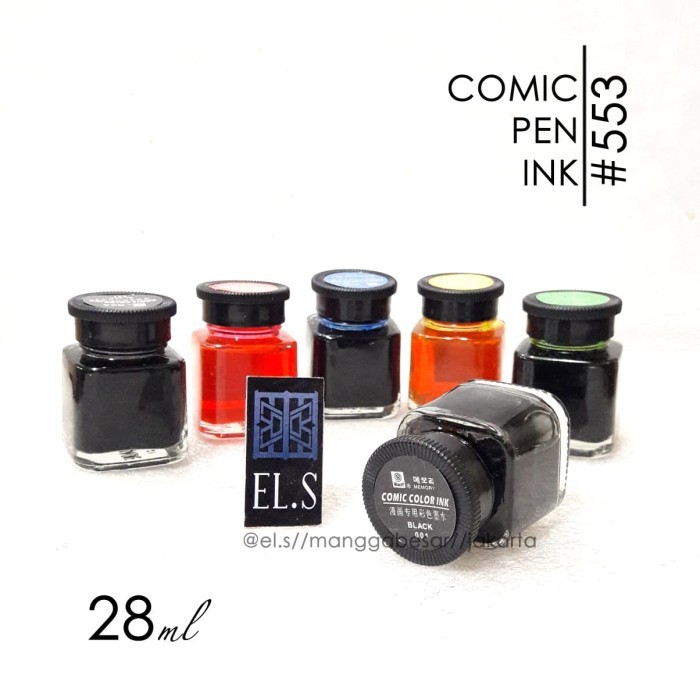 

TERBARU Comic Pen Ink #553 BISA GOSEND!