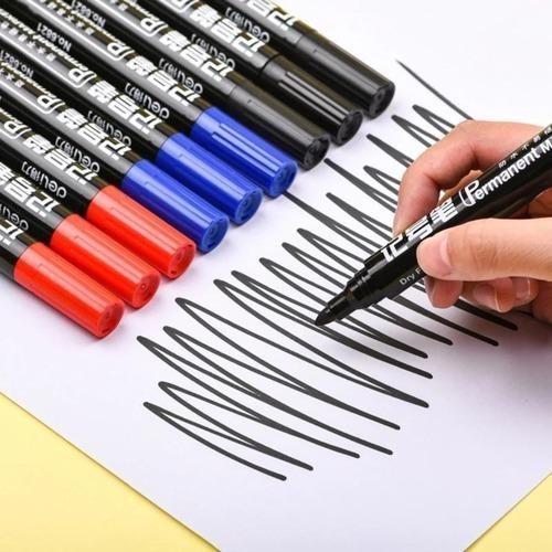 

BEST SELLER SPIDOL PERMANENT MARKER BERKUALITAS PERMANEN HITAM MERAH BIRU TINTA REFILL ABLE PENA