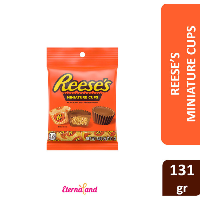 

Ready Reese's Miniature Cups 4.65 oz - cokelat reeses impor usa