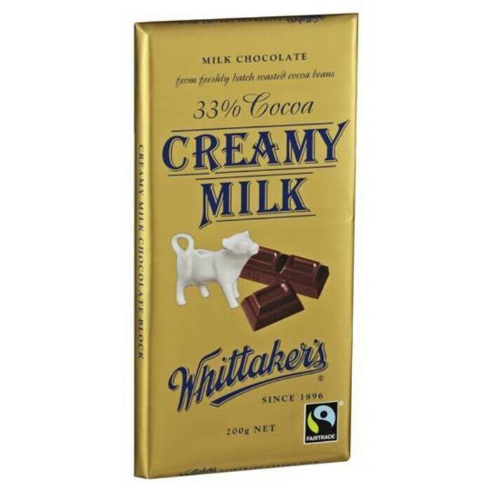 

Ready New Zealand Whittaker's Creamy Milk Chocolate Block Whittakers