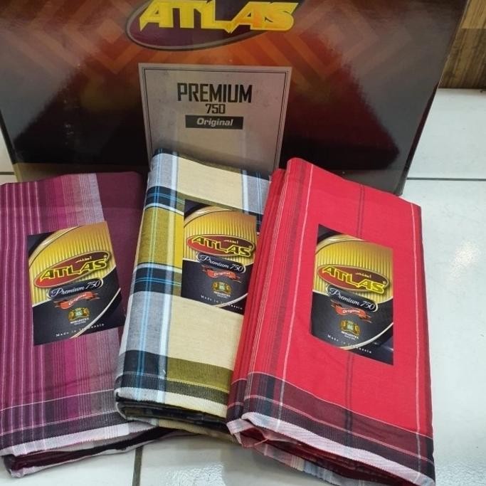 Terjangkau Sarung Atlas Premium 750 Kotak Cepu