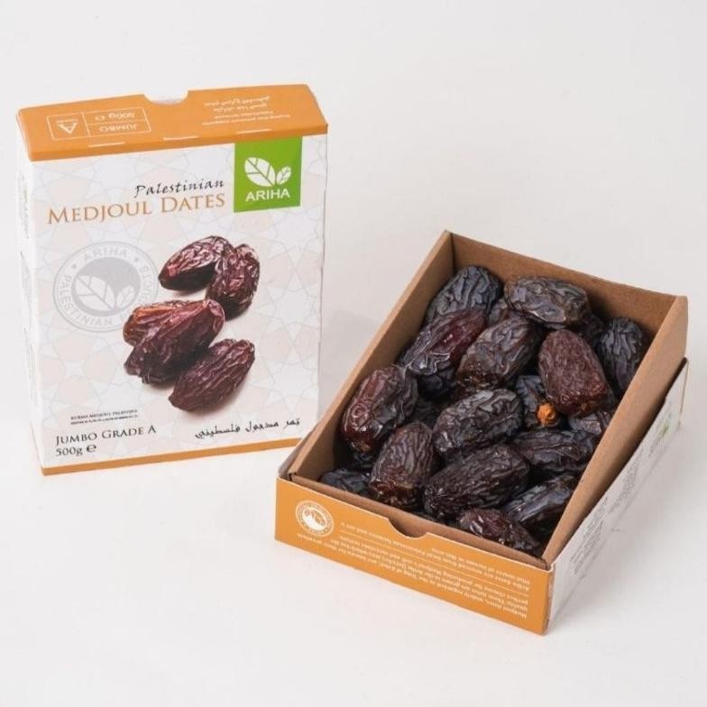 

Kurma Medjool Ariha JUMBO 500gr ASLI PALESTINA Medjoul Medjol