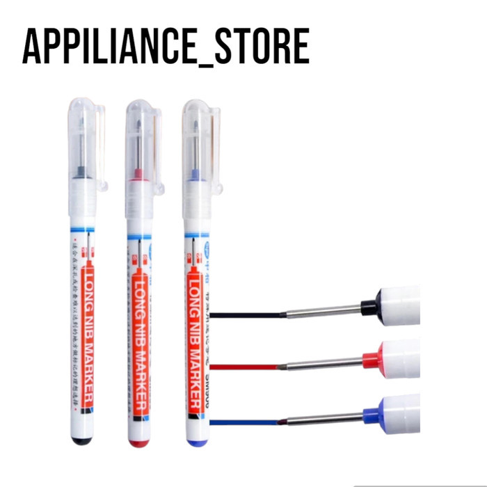 

BOOM SALE SPIDOL KEPALA PANJANG LONG NIB HEAD MARKER WATERPROOF - A_S KODE 1062