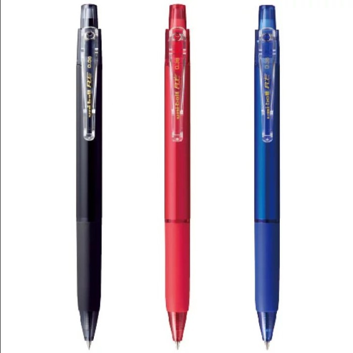 

PRODUK TERBATAS UNI BALL RE 0.38 0.5 MM ERASABLE GEL BALLPOINT PEN URN-235 KODE 372