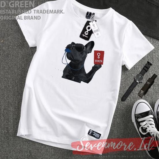 Promo T-Shirt Putih Pria Wanita Logo Animals Referee Kain Katun Kaos Premium Kaos Ariel Noah