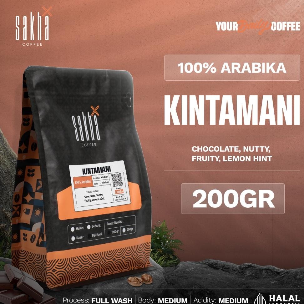 

Opi Bubu Arabia Bali Intamani Arabica Coffee Bean Coffe Epreo Manual Brew Roater 200Gr