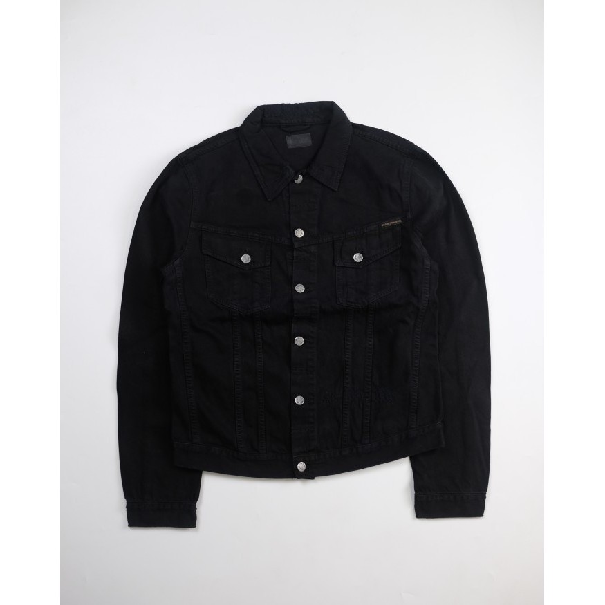Nudie Billy Black Black Worn Jacket