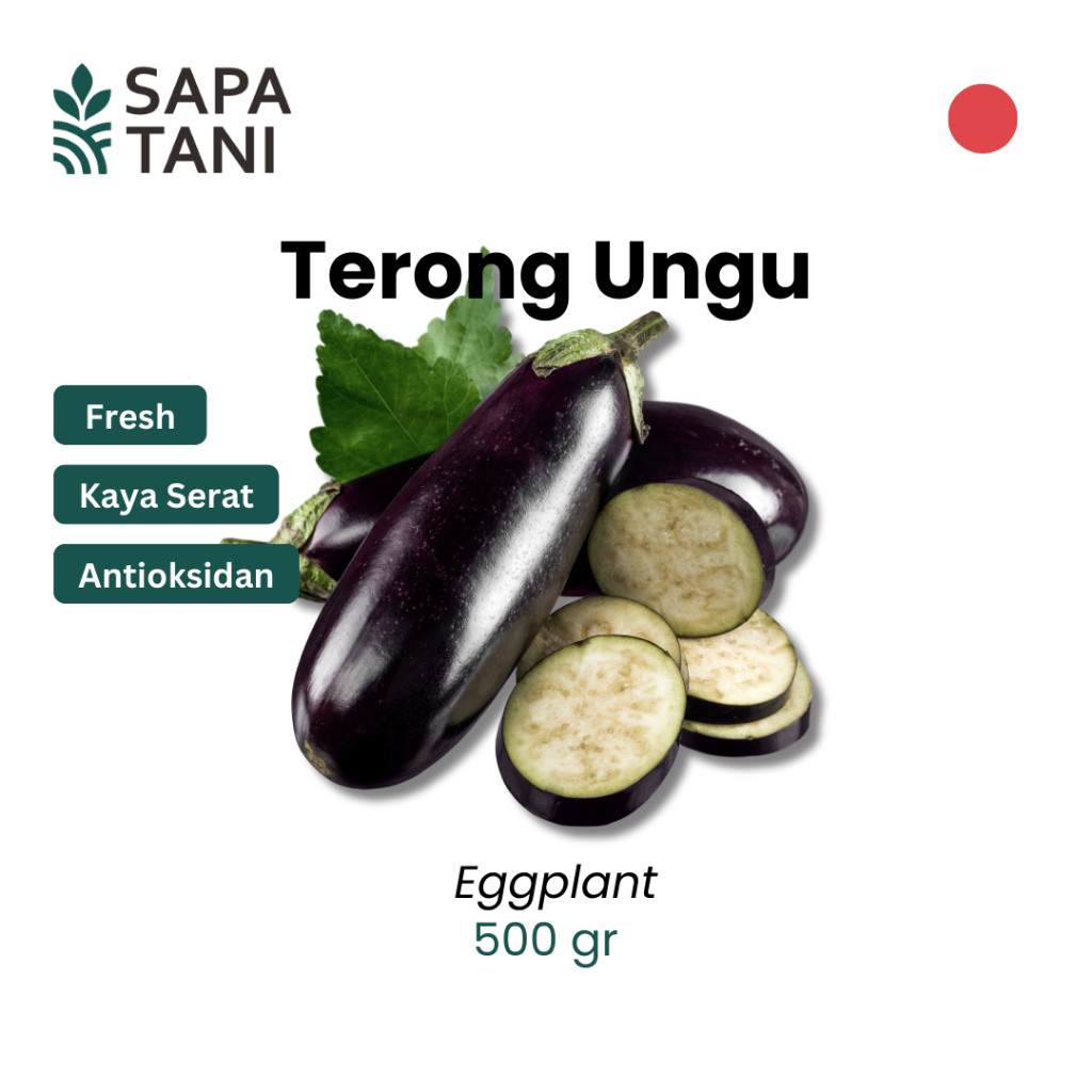 

Sapatani Terong Ungu 500gr Sayur Fresh untuk Masakan Sehari-hari
