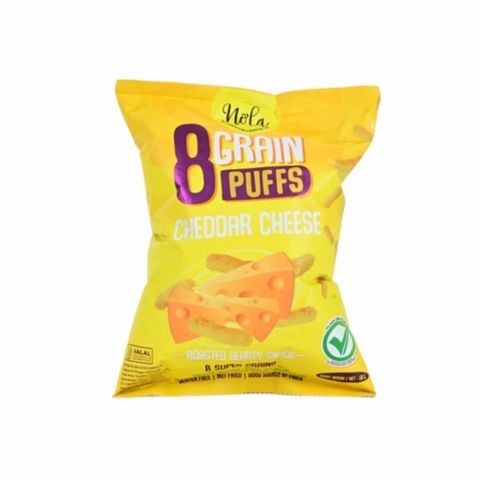 

Nola 8 Grain Puffs Ched 50Gr/Pcs